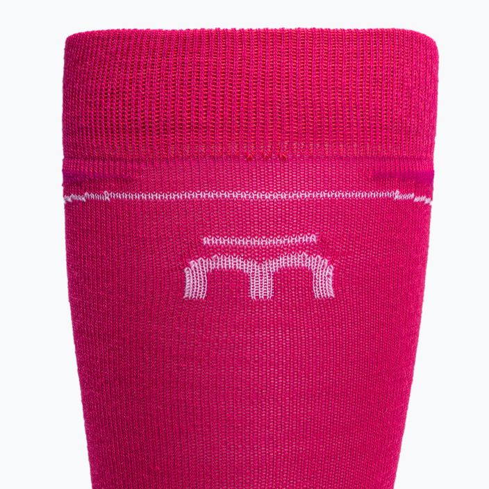 Dámske lyžiarske ponožky Mico Medium Weight Warm Control Pink CA226 3