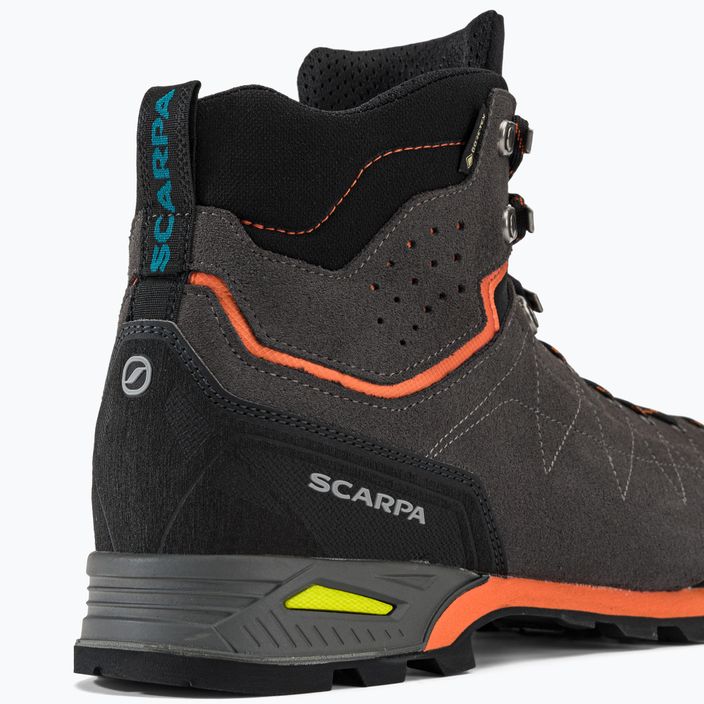 Pánske trekingové topánky SCARPA Zodiac Plus GTX šedé 7111 9