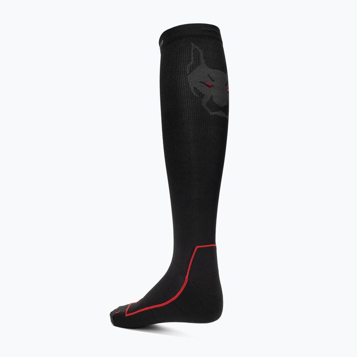 Nordica Dobermann lyžiarske ponožky čierne/červené 2