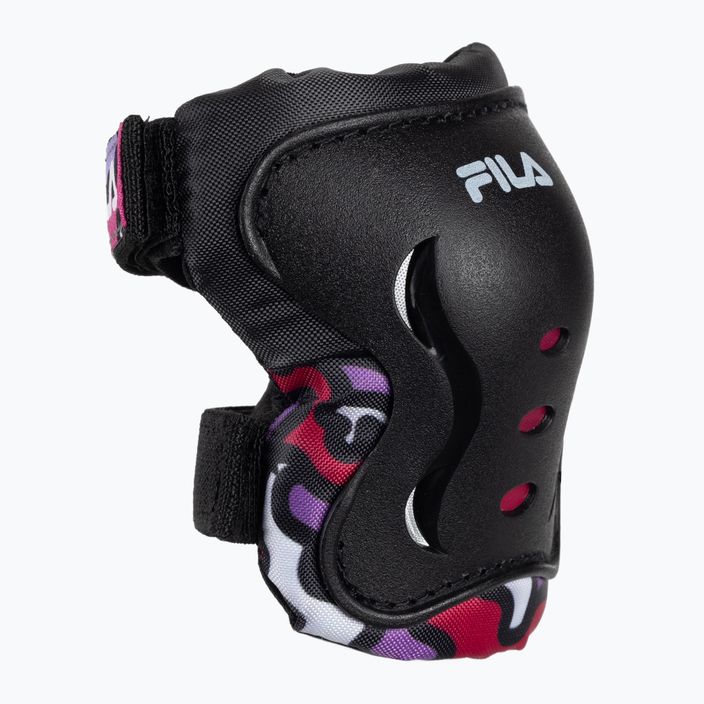 Sada detských chráničov FILA FP Gears black/pink 2