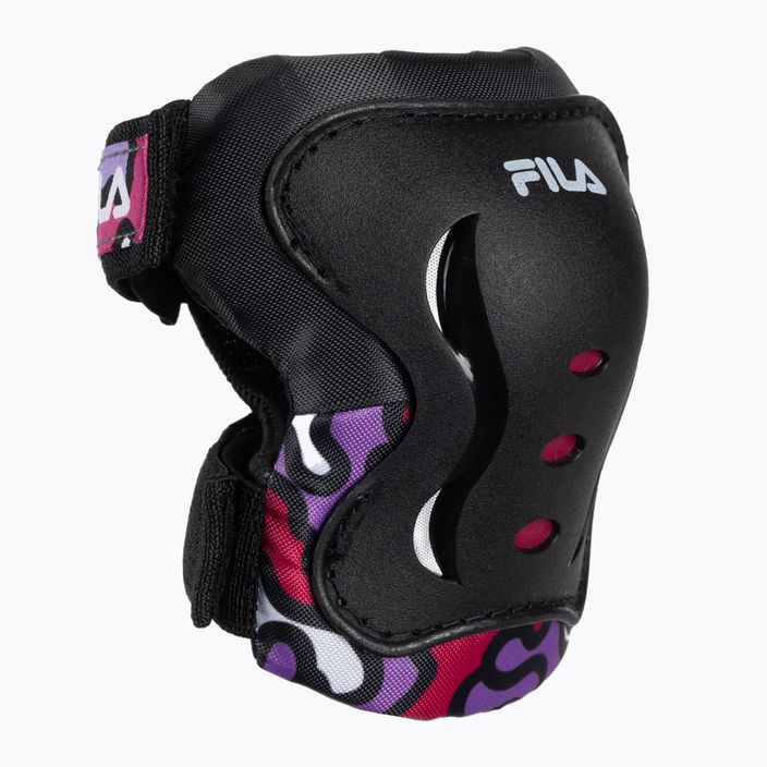 Sada detských chráničov FILA FP Gears black/pink 3