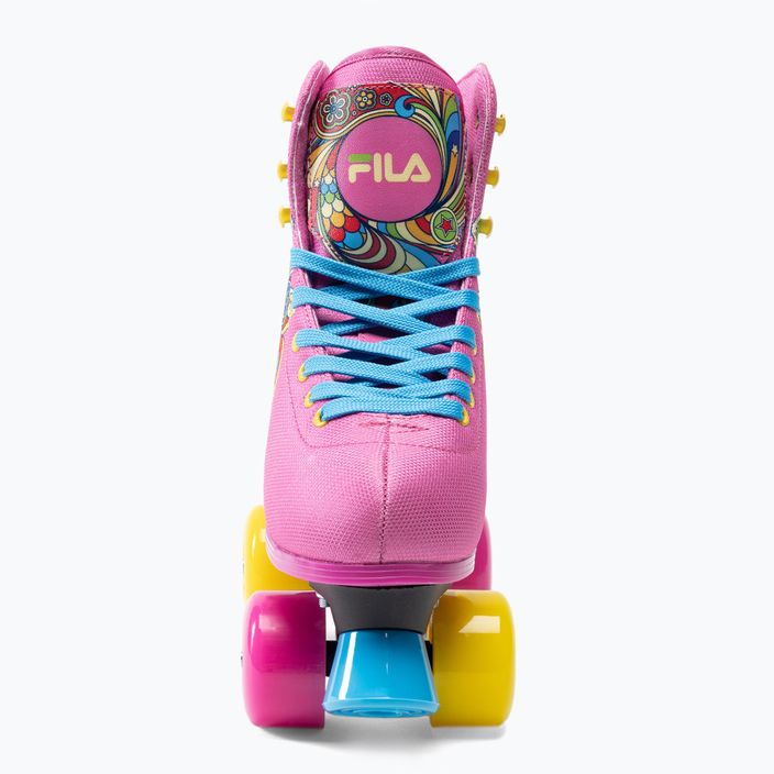 Dámske kolieskové korčule FILA Bella pink 4