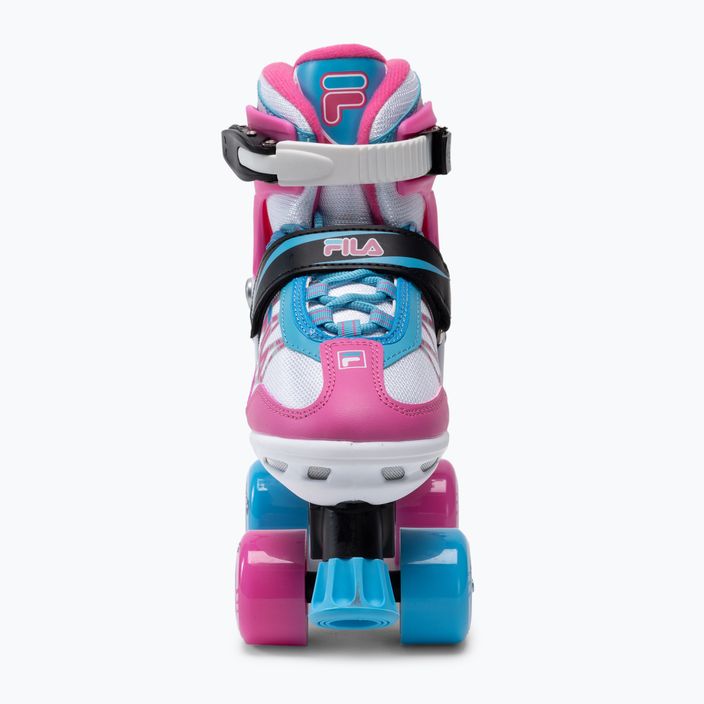 Detské kolieskové korčule FILA Joy G white/pink/light blue 4
