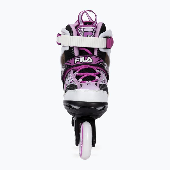 Detské kolieskové korčule FILA J-One G black/white/pink 5
