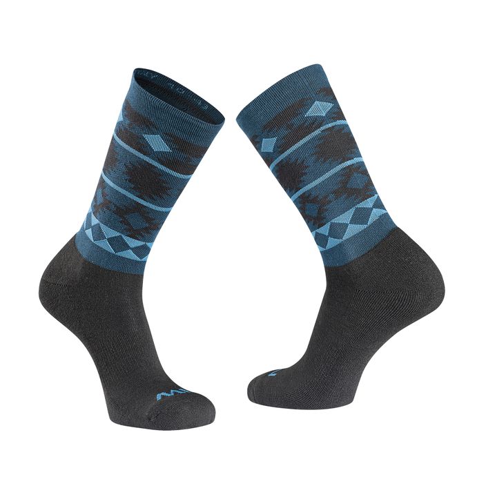 Pánske cyklistické ponožky Northwave Core deep blue / black 2