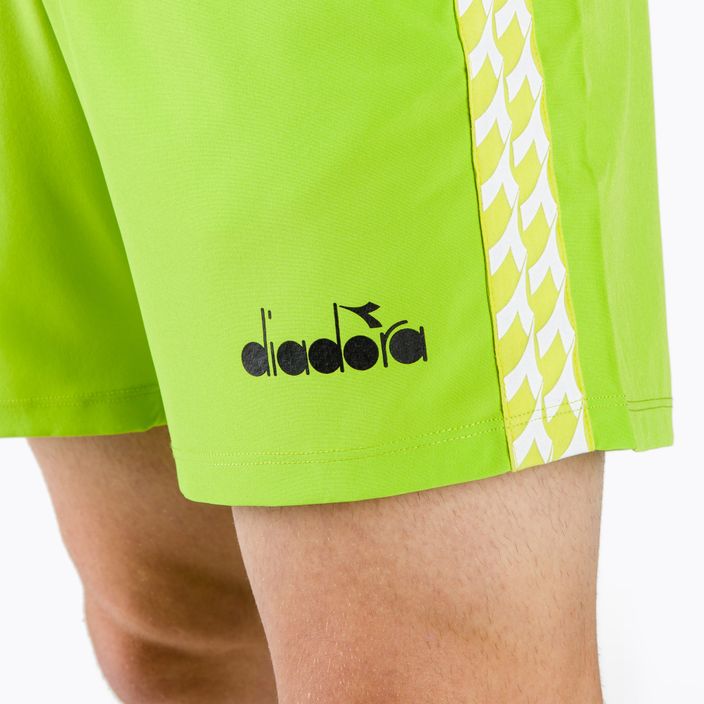 Pánske tenisové šortky Diadora Bermuda Micro green 102.176843 4