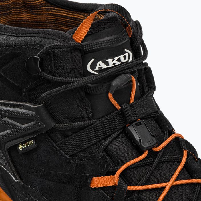 Pánske trekingové topánky AKU Rock Dfs Mid GTX čierno-oranžové 718-18 9