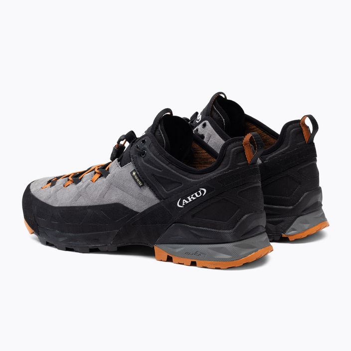 Pánske trekingové topánky AKU Rock Dfs GTX čierno-oranžové 722-186 3