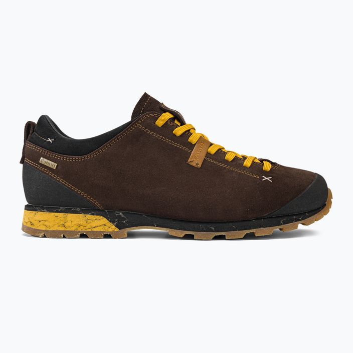 Pánske trekingové topánky AKU Bellamont III Suede GTX hnedo-žlté 54.3-222-7 2