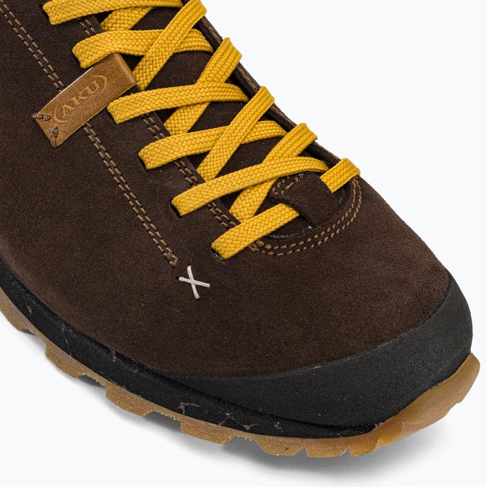 Pánske trekingové topánky AKU Bellamont III Suede GTX hnedo-žlté 54.3-222-7 7