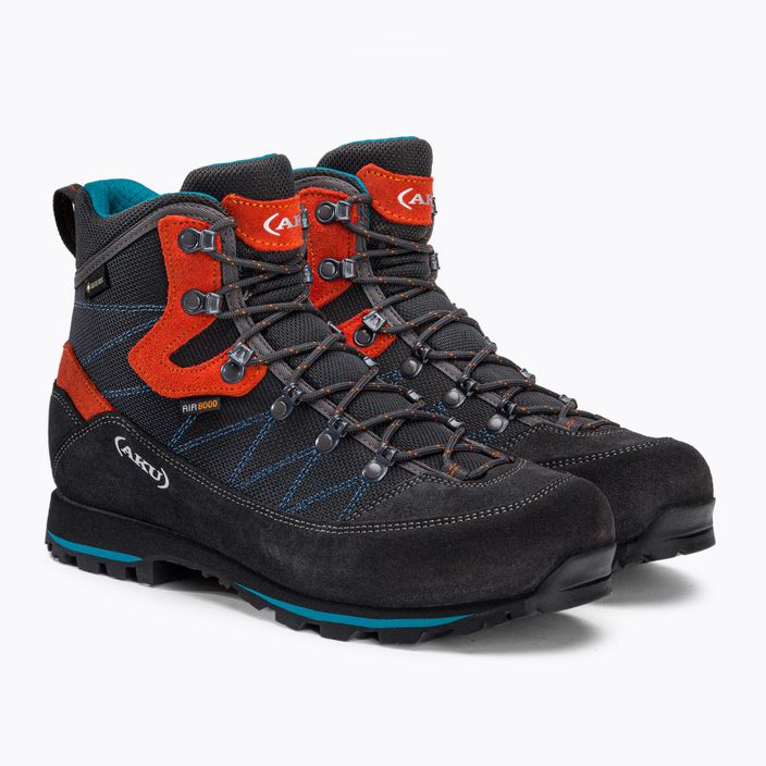 Pánske trekingové topánky AKU Trekker Lite III GTX šedo-oranžové 977-466 5