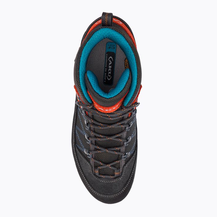 Pánske trekingové topánky AKU Trekker Lite III GTX šedo-oranžové 977-466 6