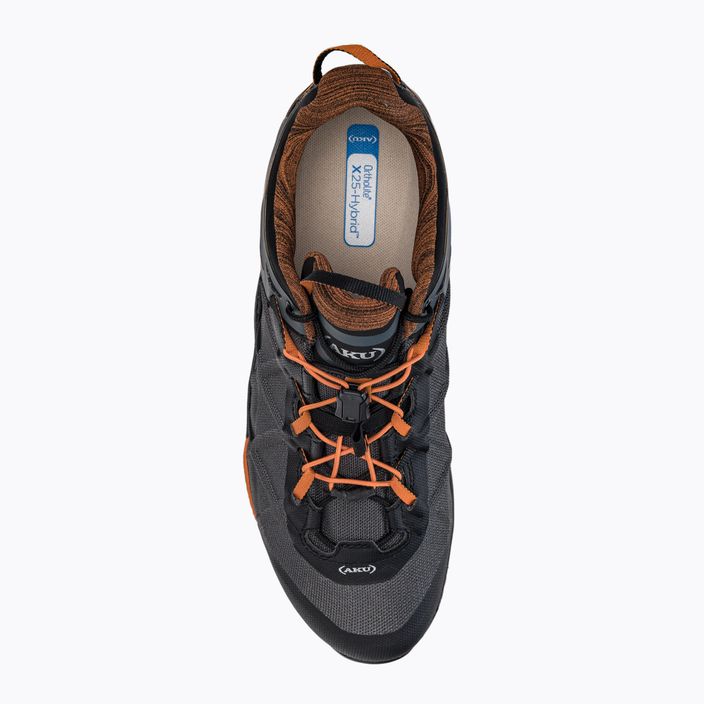 Pánske trekingové topánky AKU Rocket Dfs GTX čierno-oranžové 726-18 6