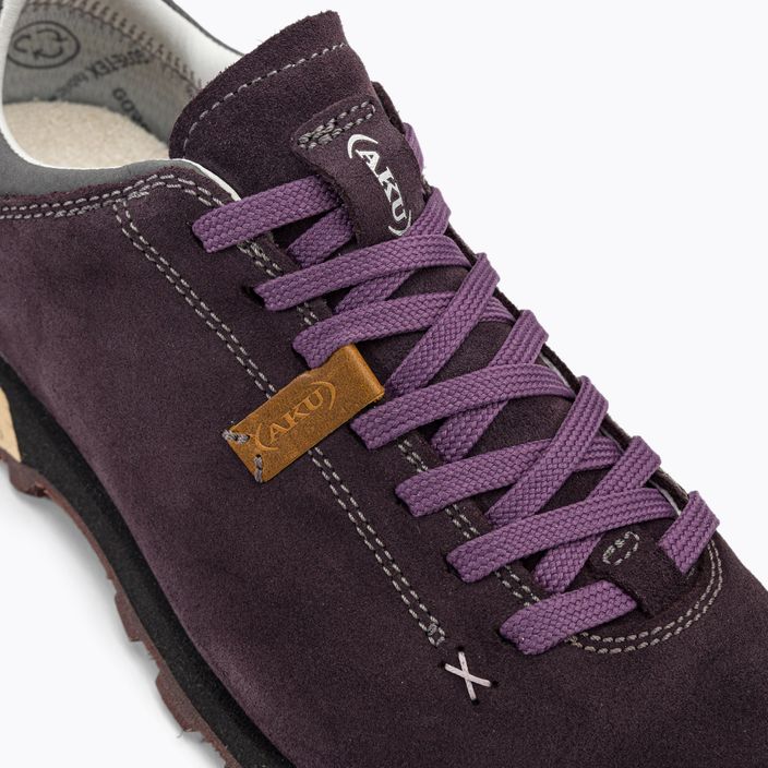 AKU pánske trekové topánky Bellamont III Suede GTX brown-purple 520.3-565-4 8