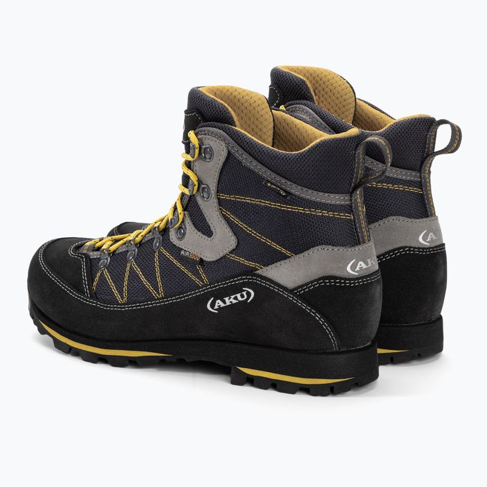 Pánske trekingové topánky AKU Trekker Lite III GTX šedo-žlté 977-491 3