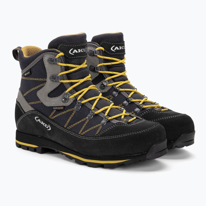 Pánske trekingové topánky AKU Trekker Lite III GTX šedo-žlté 977-491 4
