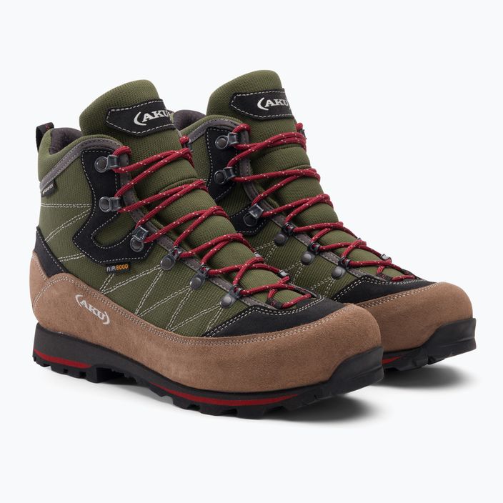 Pánske trekingové topánky AKU Trekker Lite III GTX hnedo-zelené 977-481-7 4
