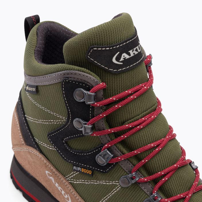 Pánske trekingové topánky AKU Trekker Lite III GTX hnedo-zelené 977-481-7 8