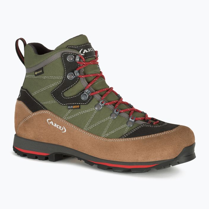 Pánske trekingové topánky AKU Trekker Lite III GTX hnedo-zelené 977-481-7 10