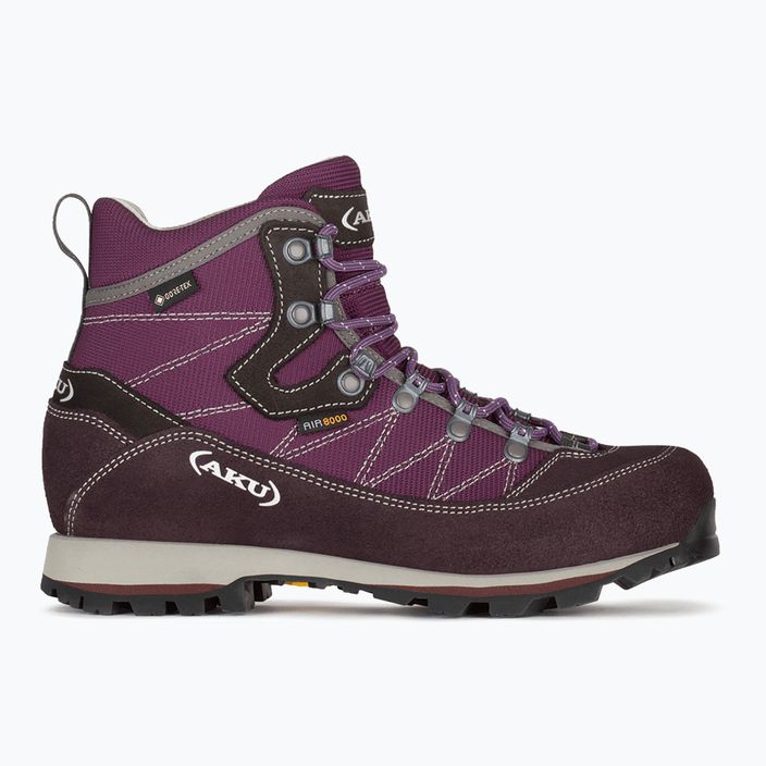 AKU Trekker Lite III GTX violet/grey dámske trekové topánky 8