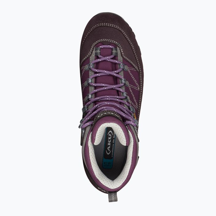 AKU Trekker Lite III GTX violet/grey dámske trekové topánky 10
