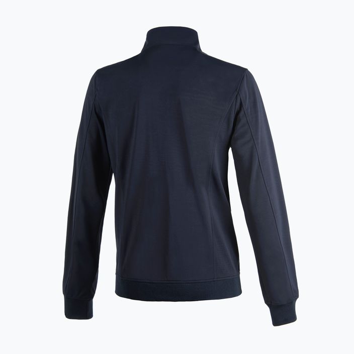Pánska jazdecká softshellová bunda Eqode by Equiline Denzel navy blue R54003 2
