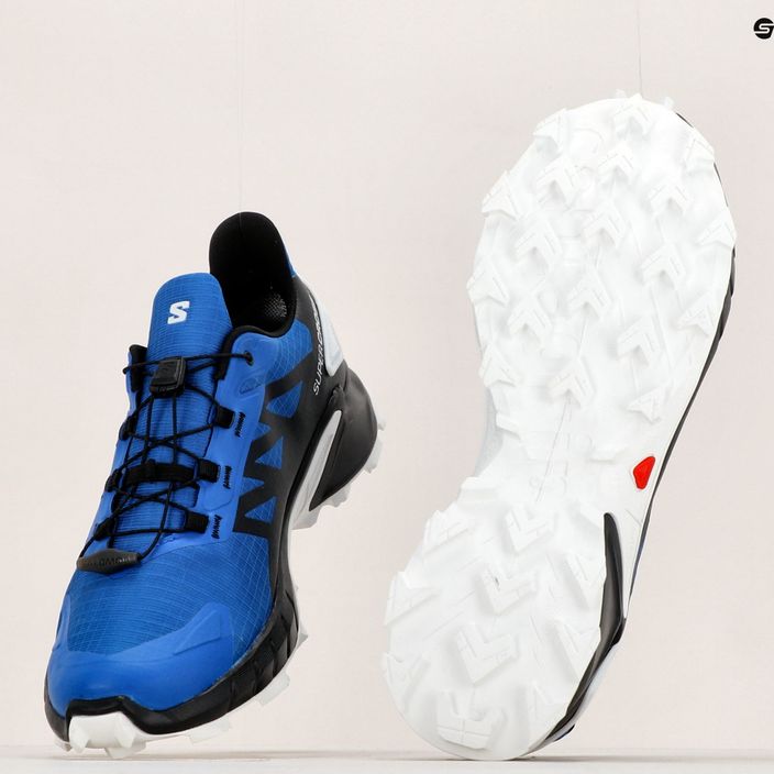 Pánska bežecká obuv Salomon Supercross 4 GTX blue L47119600 15