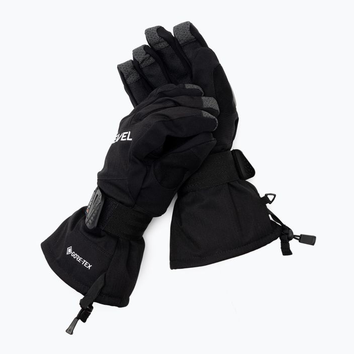 Pánske snowboardové rukavice Level Half Pipe Gore Tex black 1011