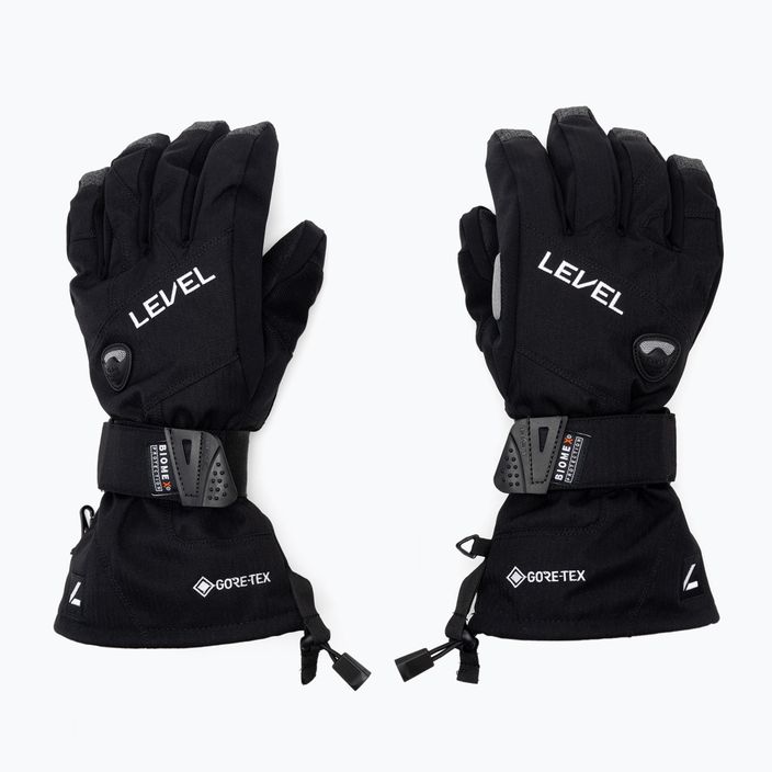Pánske snowboardové rukavice Level Half Pipe Gore Tex black 1011 2