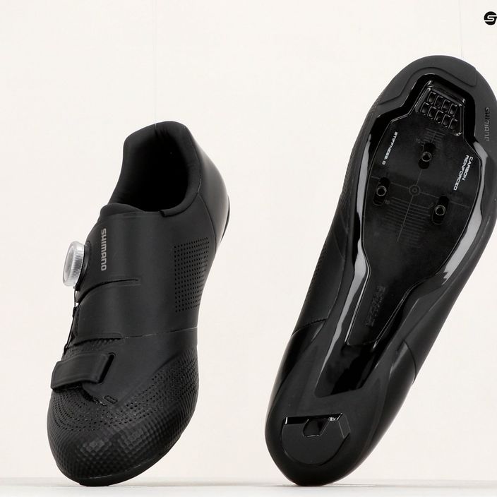 Shimano SH-RC502 pánska cyklistická obuv čierna ESHRC502MCL01S48000 15