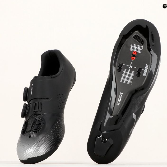 Shimano SH-RC702 pánska cyklistická obuv čierna ESHRC702MCL01S48000 16