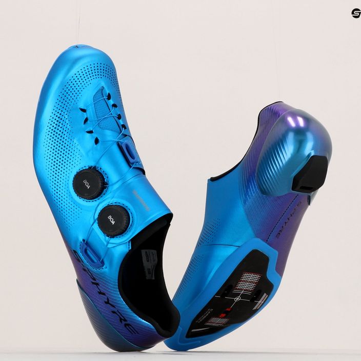 Shimano pánska cyklistická obuv SH-RC903 modrá ESHRC903MCB01S46000 17