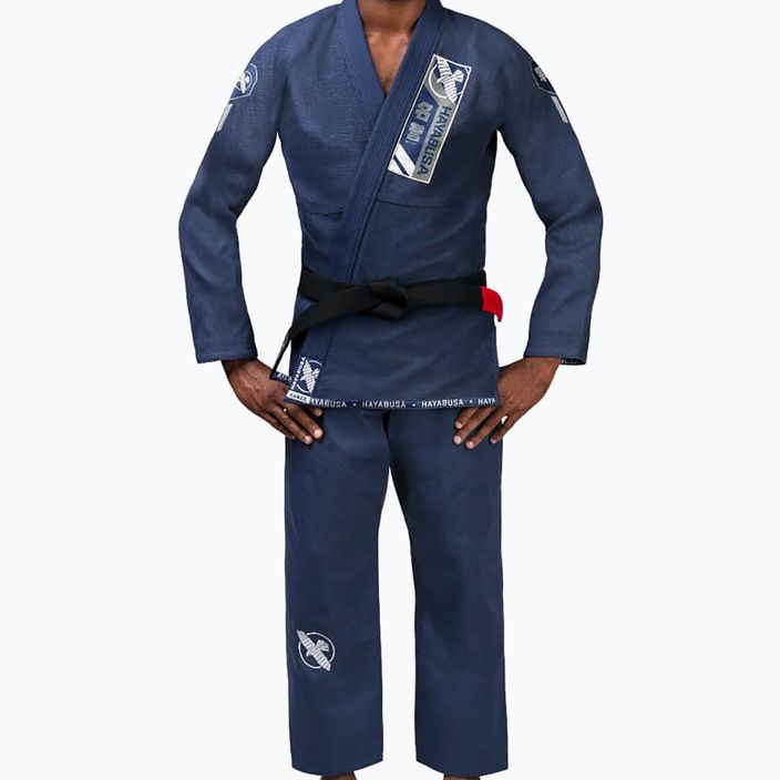 Kimono Hayabusa Ascend Lightweight Jiu Jitsu GI navy blue PLWJJG-N-A3 2