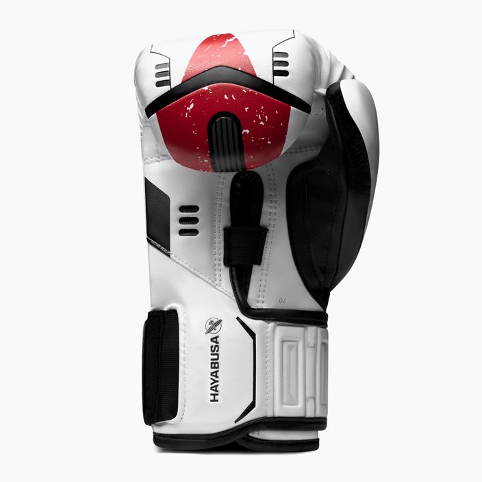 Hayabusa Star Wars Trooper rukavice biela/červená 4