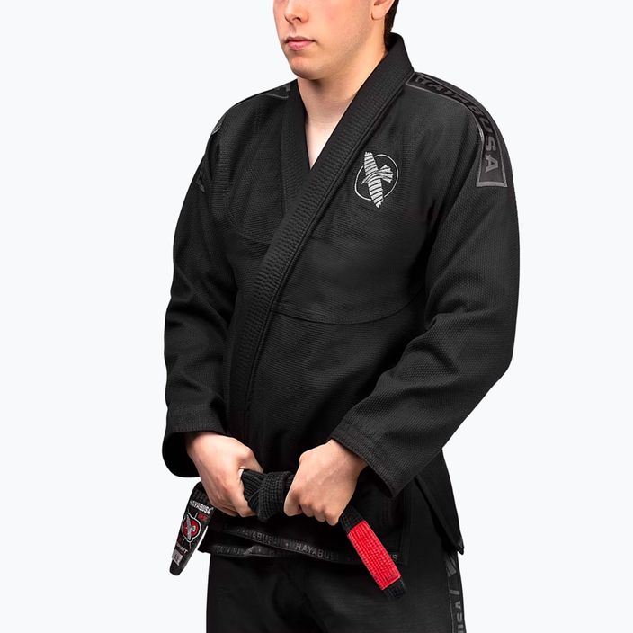 GI pre brazílske jiu-jitsu Hayabusa Lightweight black 3