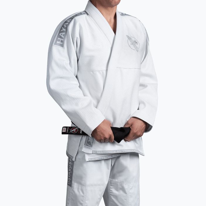 GI pre brazílske jiu-jitsu Hayabusa Lightweight white 4