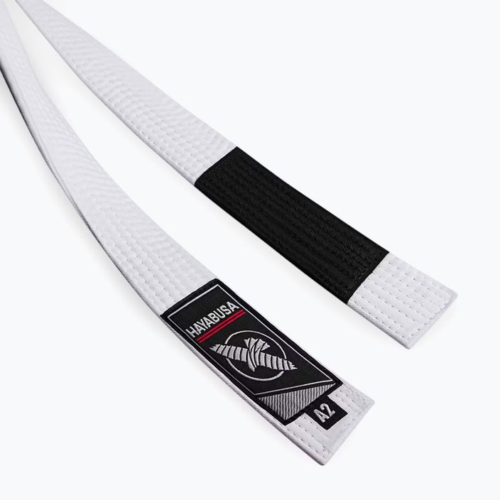 Opasok brazílskeho jiu-jitsu Hayabusa Jiu Jitsu biely 2