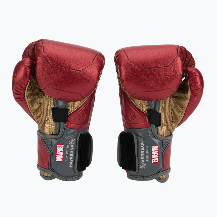 Hayabusa Iron Men boxerské rukavice červené MBG-IM 2