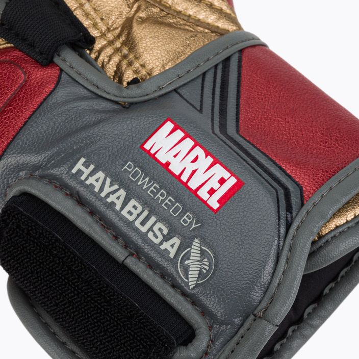 Hayabusa Iron Men boxerské rukavice červené MBG-IM 6
