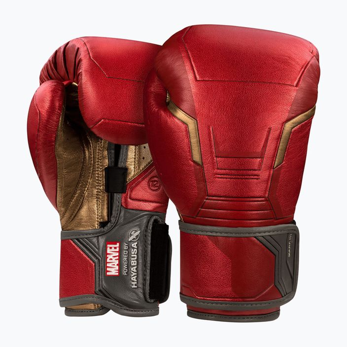 Hayabusa Iron Men boxerské rukavice červené MBG-IM 7