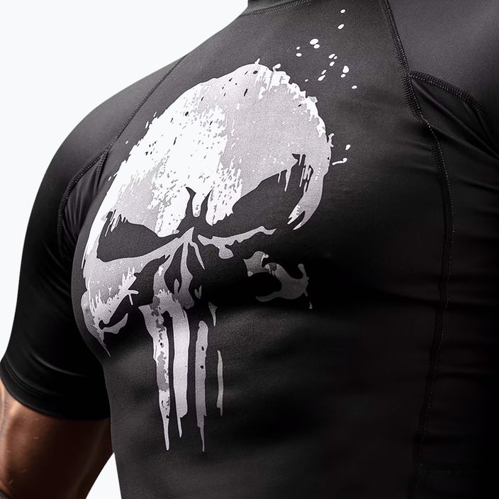 Hayabusa pánsky Marvel The Punisher Rashguard Shortsleeve black 4