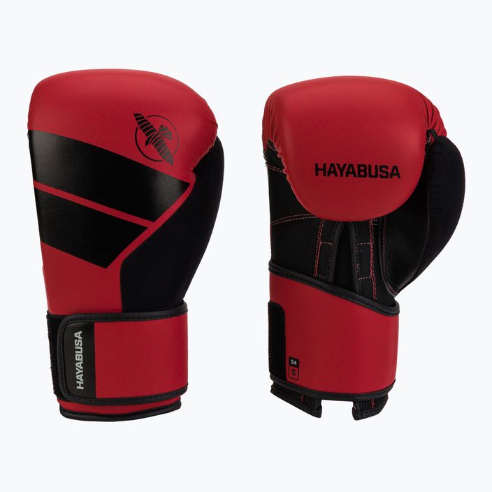 Hayabusa S4 červené boxerské rukavice S4BG 3