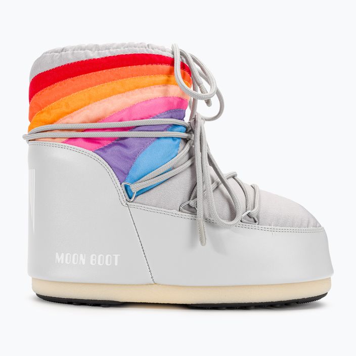 Dámske snehové topánky Moon Boot Icon Low Rainbow glacier grey 2
