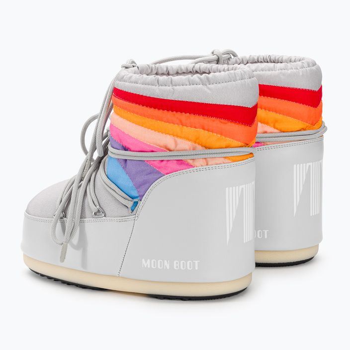 Dámske snehové topánky Moon Boot Icon Low Rainbow glacier grey 3