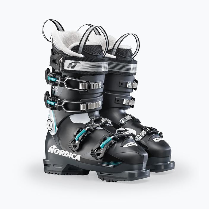 Dámske lyžiarske topánky Nordica Pro Machine 85 W GW black/white/green 6