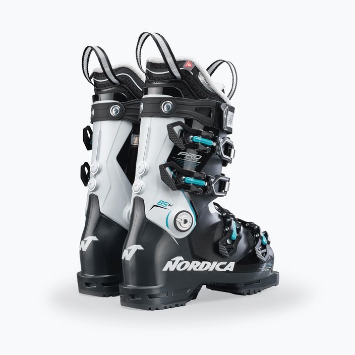 Dámske lyžiarske topánky Nordica Pro Machine 85 W GW black/white/green 12