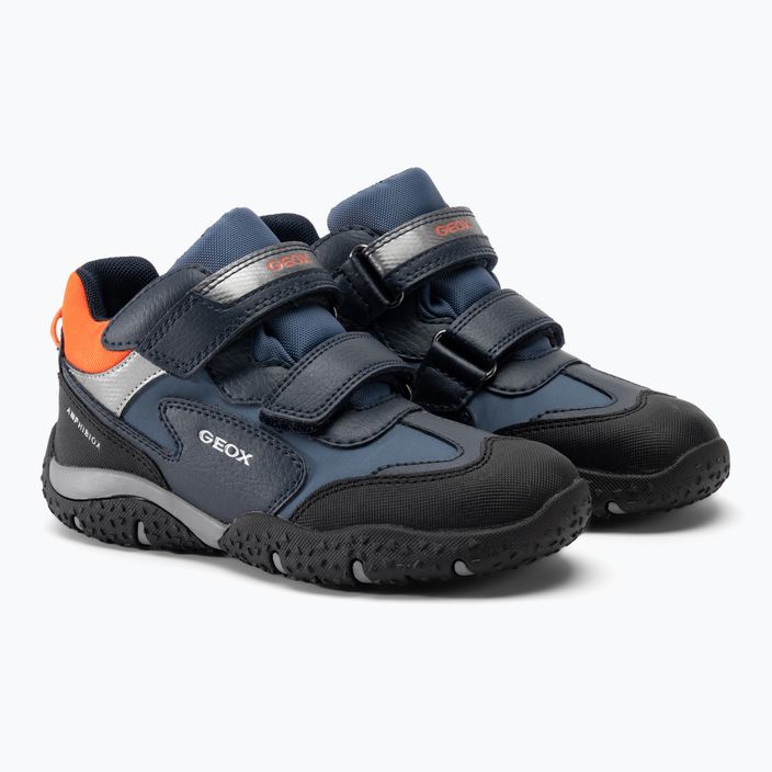 Juniorská obuv Geox Baltic Abx navy/blue/orange 4