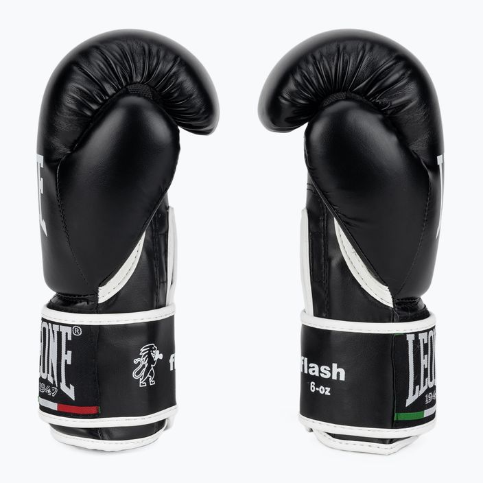 Detské boxerské rukavice LEONE 1947 Flash black 3