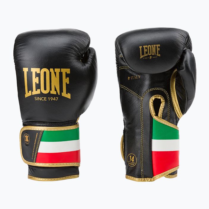 Leone 1947 Taliansko '47 boxerské rukavice čierne GN039 3