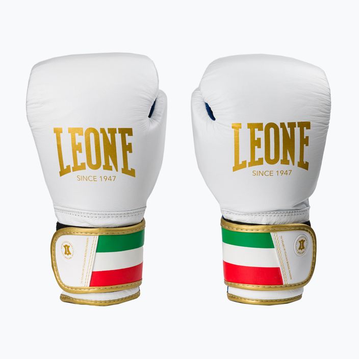 Leone 1947 Taliansko '47 boxerské rukavice biele GN039 2